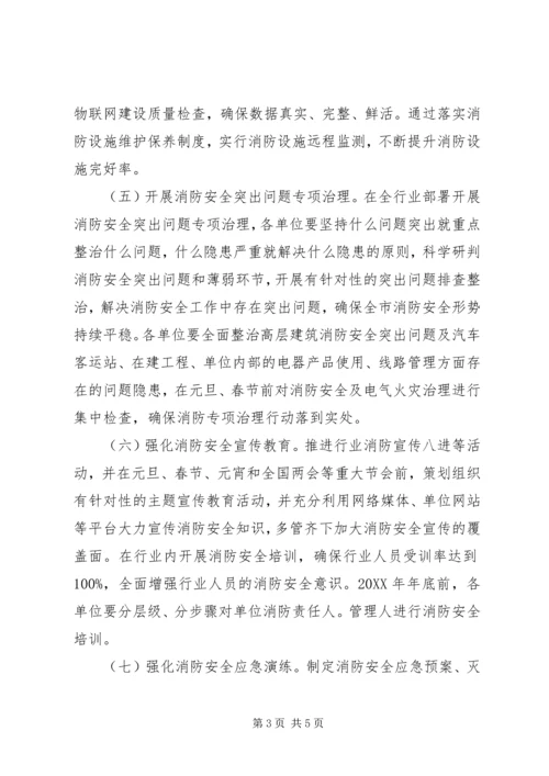 交通运输局冬春火灾防控工作方案.docx