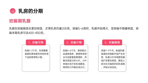 粉红色简约风乳房护理相关知识培训PPT课件乳腺