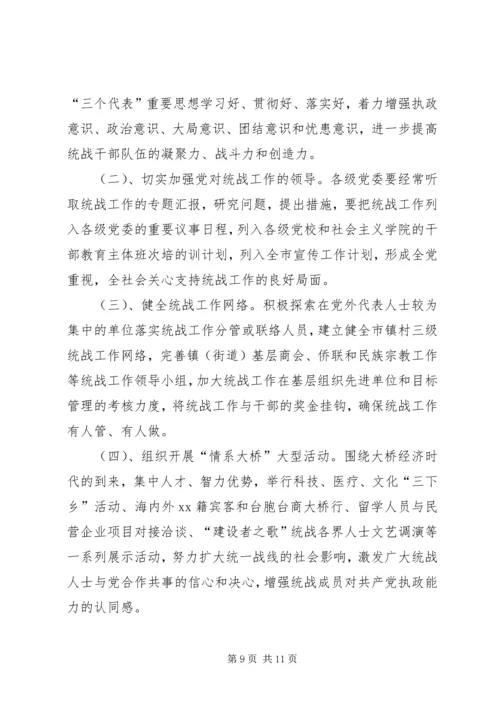 市委统战部工作计划 (3).docx