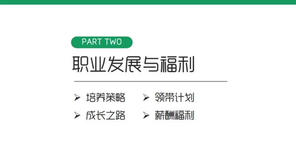 绿色校园招聘通用PPT模板