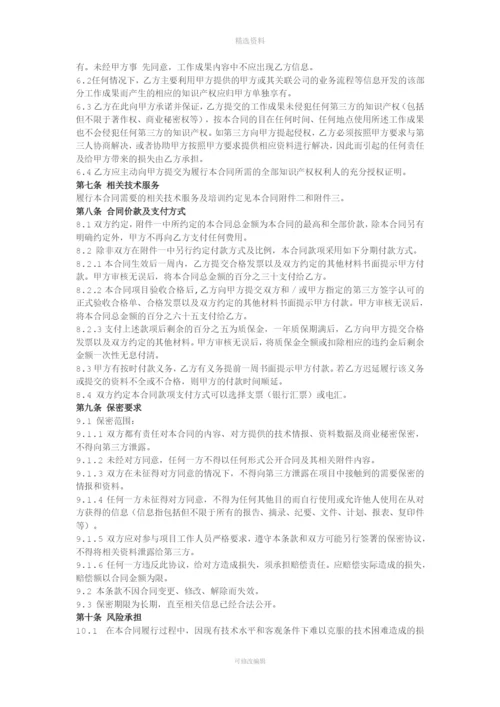 委托开发项目实施合同.docx