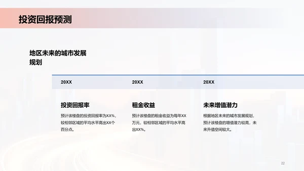 紫色商务地产行业楼盘发布会PPT模板