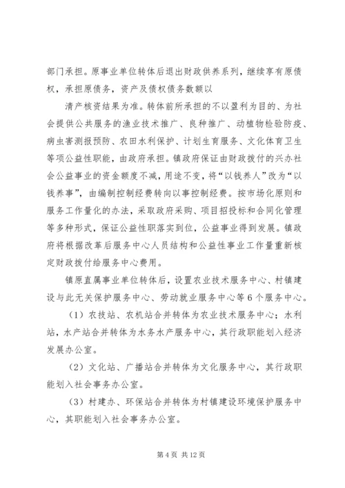 邹岗镇综合配套改革实施方案_1.docx