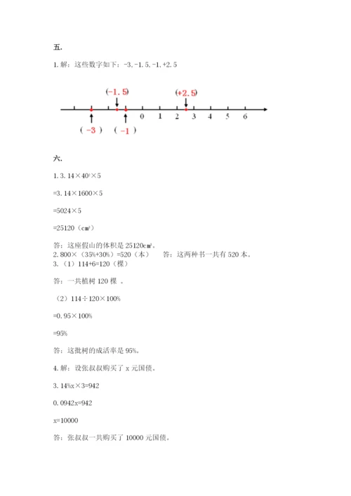 张家港常青藤小升初数学试卷【有一套】.docx