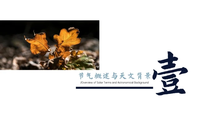 瓷青色简约风寒露节气PPT模版