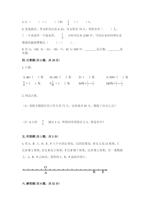 北师大版六年级下册数学 期末检测卷【必考】.docx