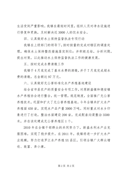 乡镇水利工作总结.docx