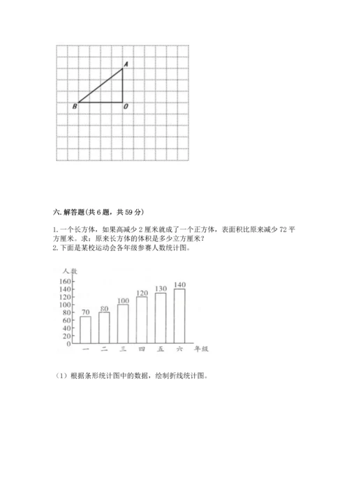 人教版五年级下册数学期末测试卷含完整答案【精品】.docx