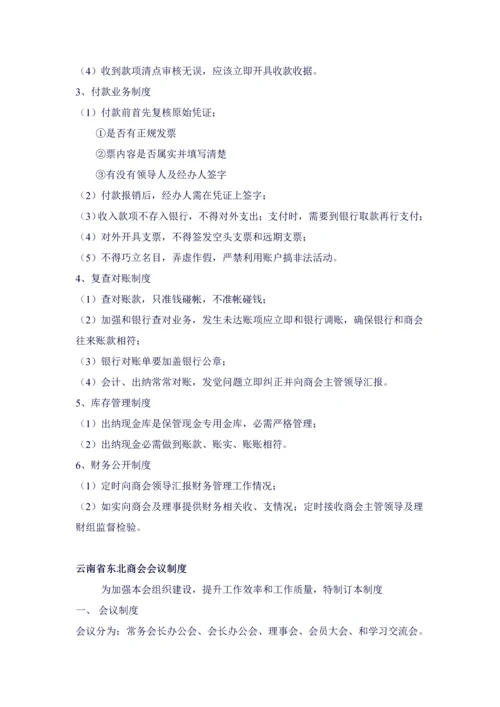 商会管理标准规章核心制度.docx