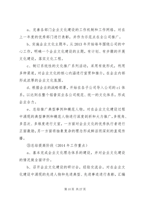 年度企业文化建设计划.docx