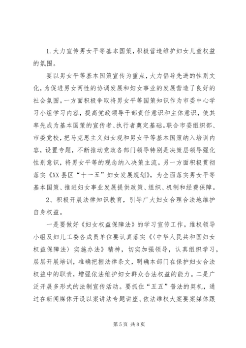 妇女权益保障报告.docx