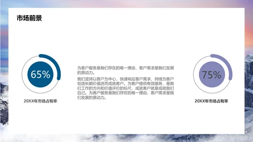 勇攀高峰企业文化宣传通用PPT模板