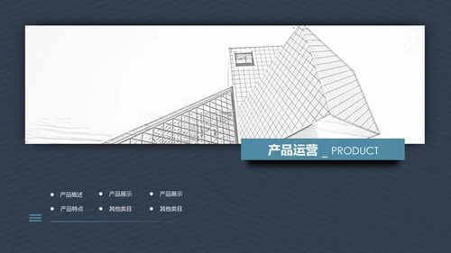 高端大气欧美风商业计划书ppt模板