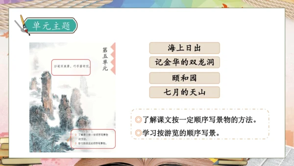【核心素养】部编版语文四年级下册-习作5：游__________（课件）