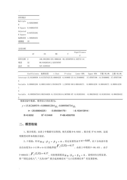 浅析人口自然增长率与经济发展的关系