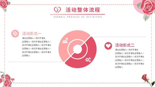 情人节婚礼策划方案通用PPT模版