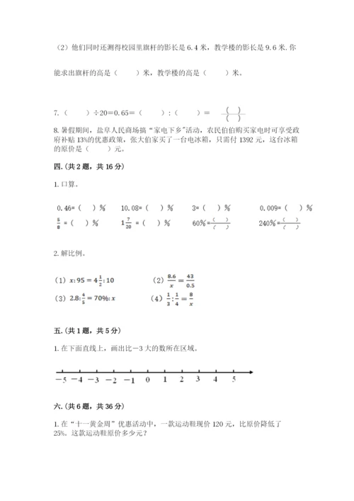 小升初数学综合练习试题带答案（典型题）.docx
