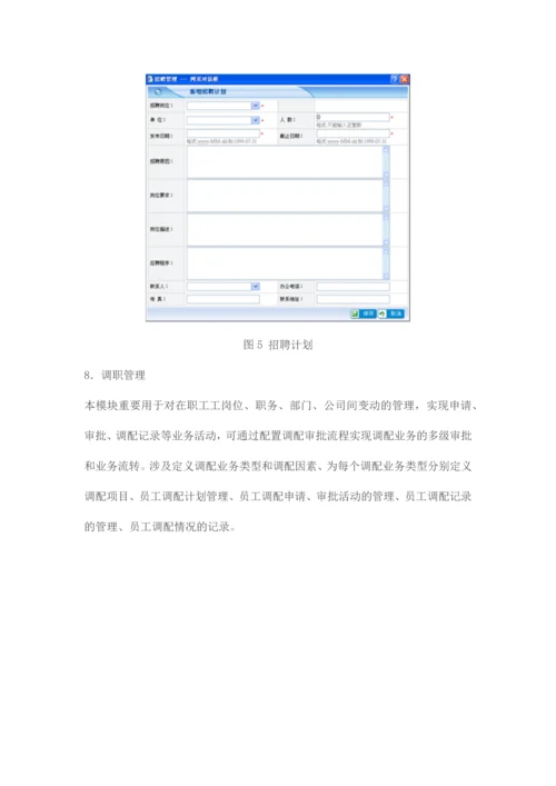 北明软件人力资源管理系统.docx