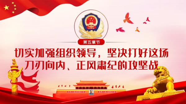 全国政法队伍教育整顿解读公安反腐党课