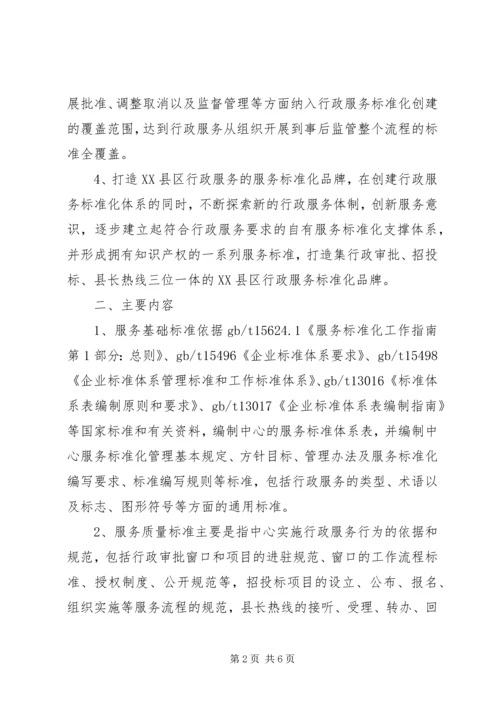 青少年服务中心标准化建设方案 (3).docx