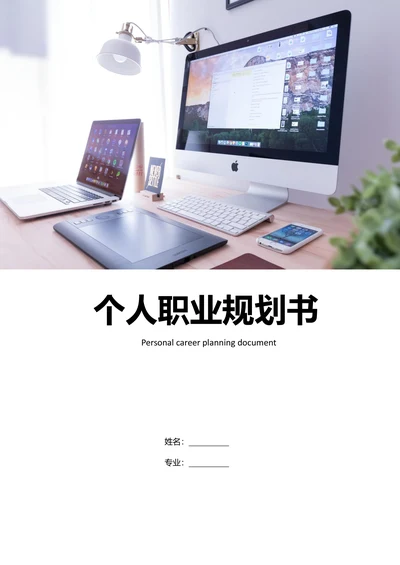 个人职业规划书范例