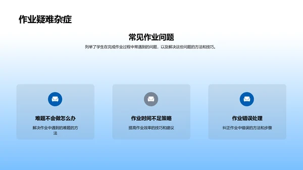 二年级数学学习PPT模板