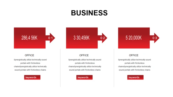 BUSINESS红色系列通用PPT模板