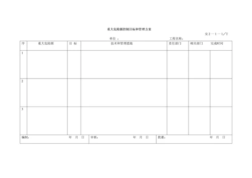 安全生产管理体系台帐.docx