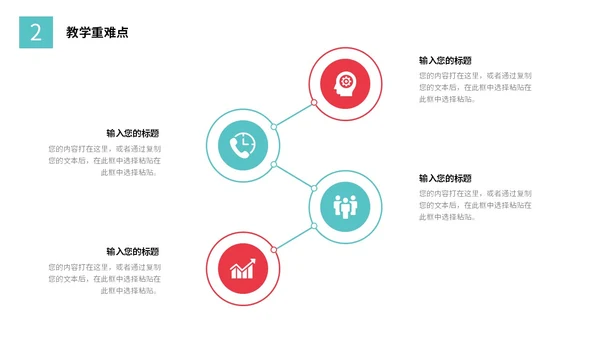 活泼配色简约形状教学设计教师说课PPT