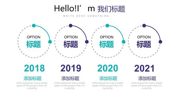 医用风格简约时尚大气商务风通用PPT动态模板