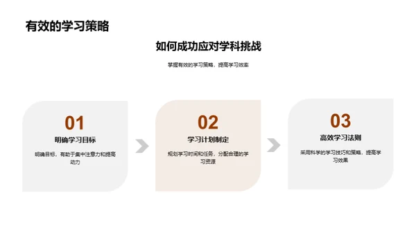 初一学科应对策略