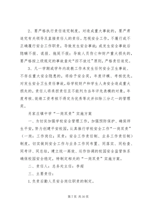 一岗双责实施方案.docx