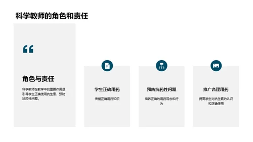 抗生素：宝剑与双刃剑