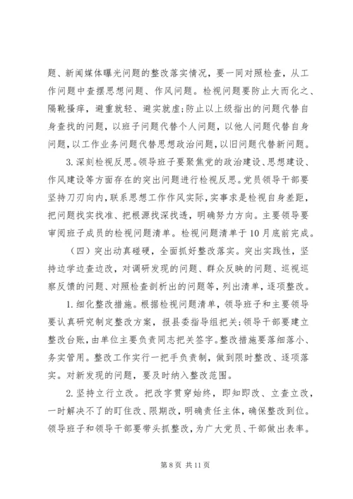 人民政府党组关于开展“不忘初心、牢记使命”主题教育的实施方案.docx