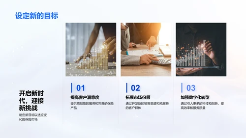 20XX保险业年度总结PPT模板