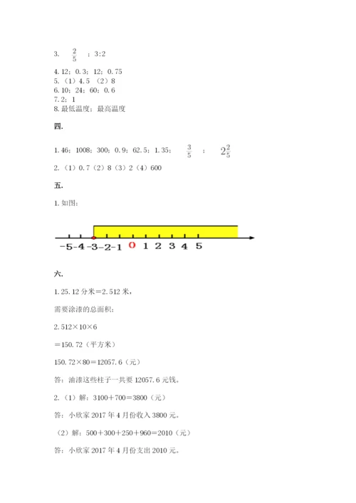 贵州省贵阳市小升初数学试卷【完整版】.docx