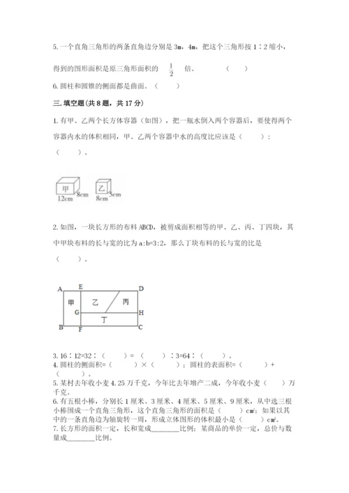 莱芜市小升初数学测试卷完整版.docx