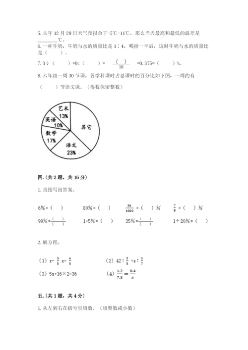 冀教版小升初数学模拟试题附答案【综合题】.docx