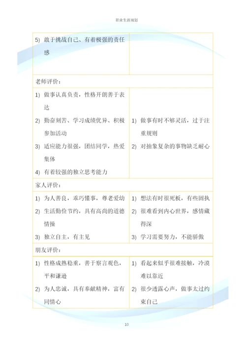 21页6800字工商管理专业职业生涯规划.docx