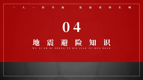 纪念唐山大地震46周年PPT模板