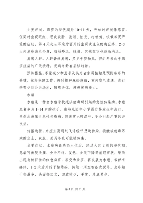 回头小学做好春夏传染病防控工作.docx