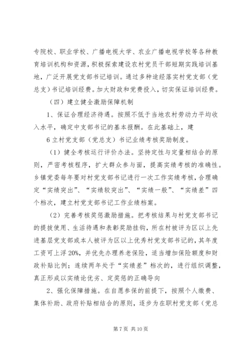 郑州XX县区关于进一步加强村党支部书记队伍建设的_1 (5).docx