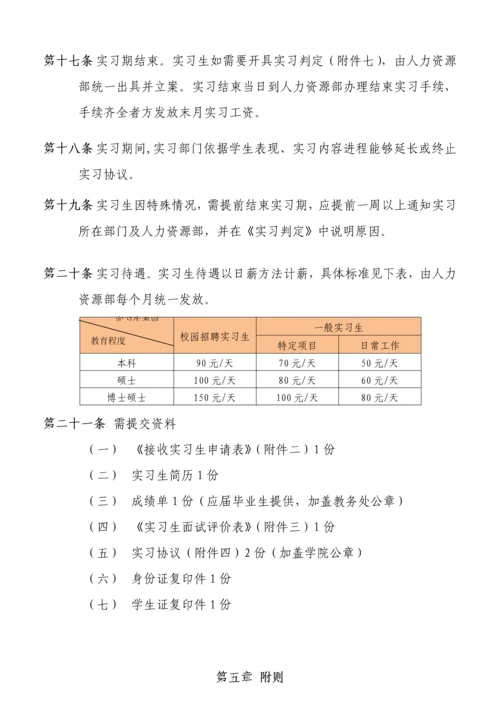 实习生管理详细规定.docx