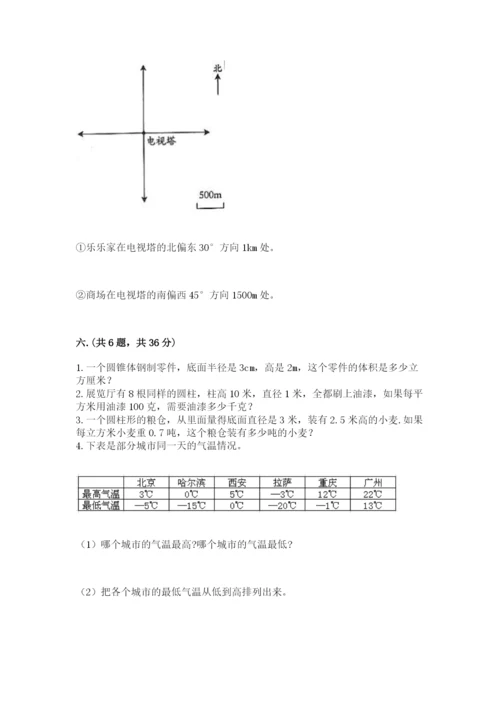 海南省【小升初】2023年小升初数学试卷精品（精选题）.docx