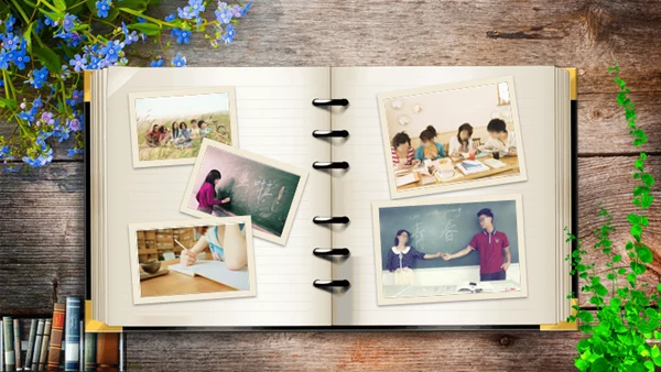 青春不毕业同学情同学会通用PPT模板