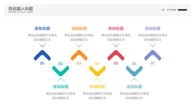 简约风并列关系多项PPT图文页