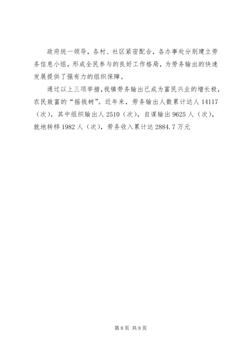 做好劳务输出工作交流.docx