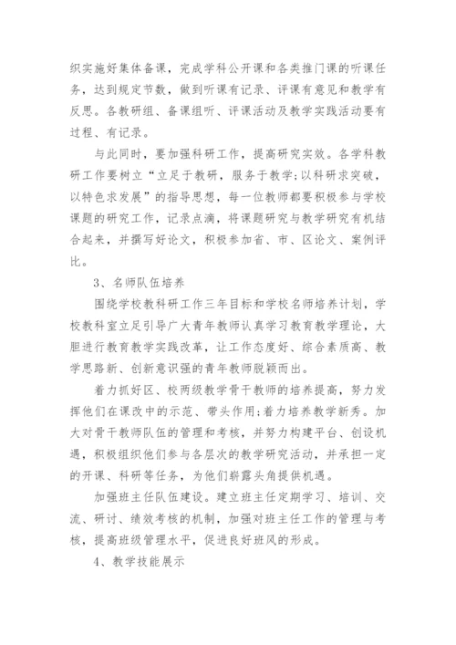 高中语文校本研修学习计划.docx