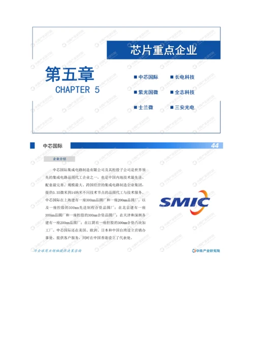 双循环专题-2021年中国芯片产业市场前景及投资研究报告.docx