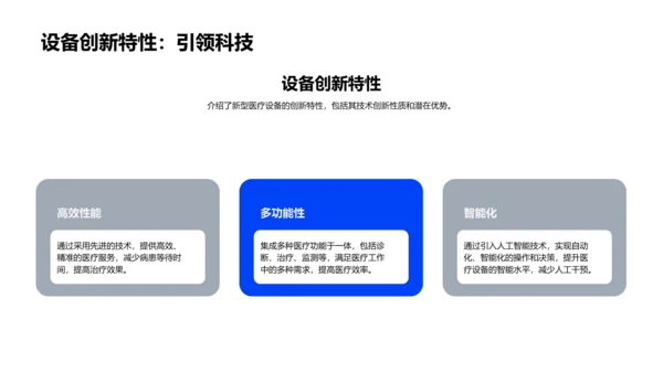 医疗设备研发报告PPT模板